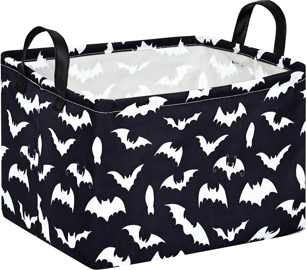 Beige Wall Art — Black Bat