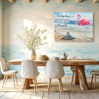 Framed Farmhouse Wood Canvas Wall Art — 12" - View 5