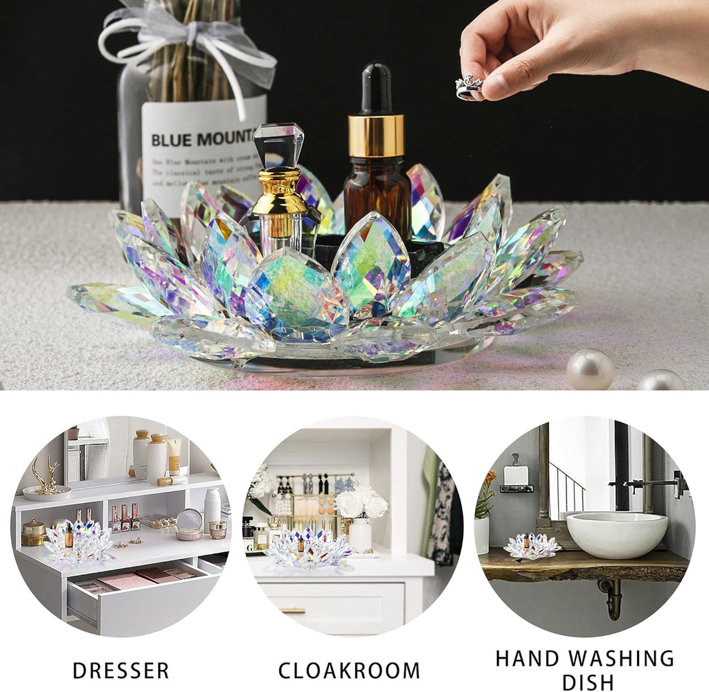 Luxe Glass Pillar Candle — 7" - View 7