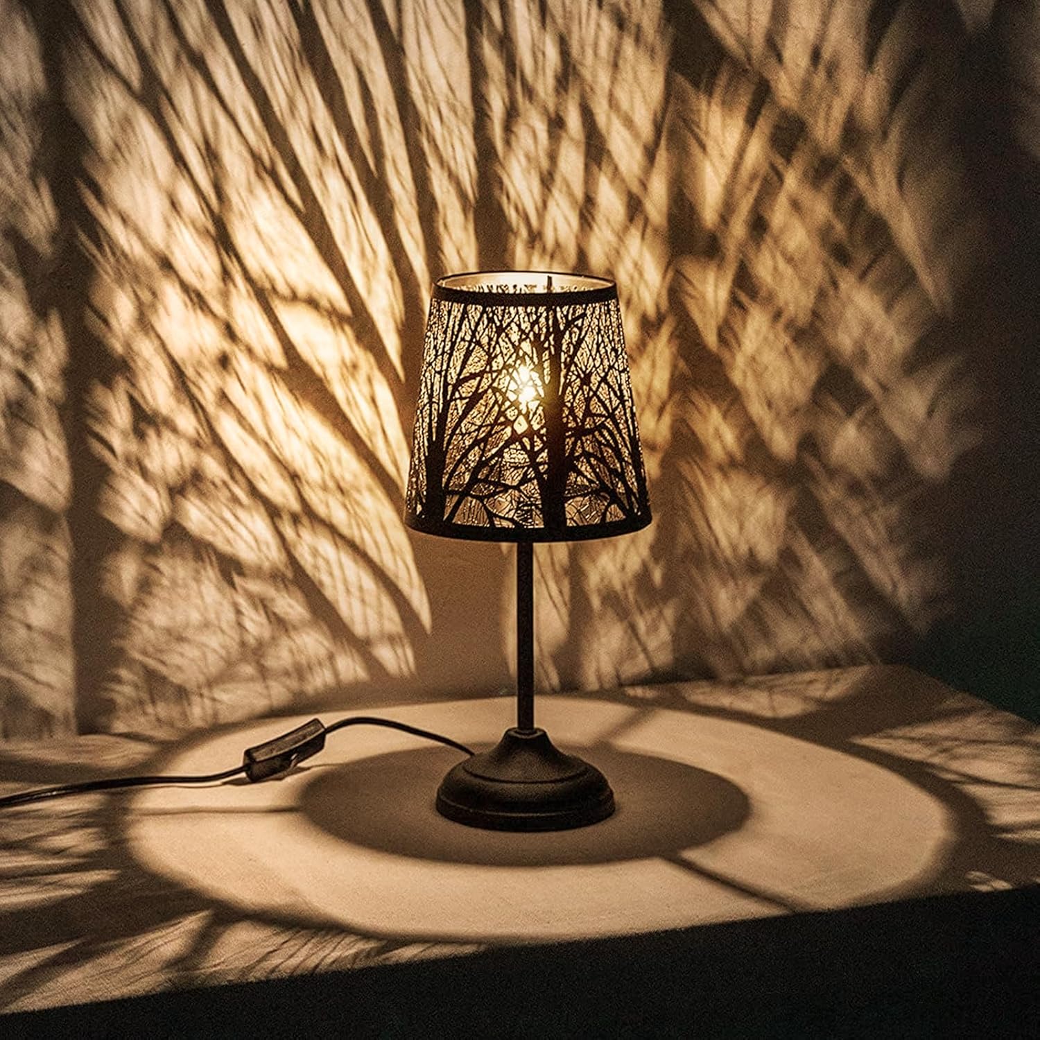 Dimmable Metal Table Lamp — Cord Switch