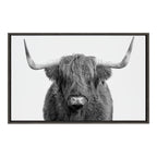 Framed Farmhouse Fabric Canvas Wall Art — 33"
