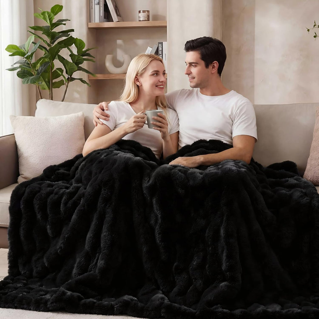 Beige Throw Pillow — 50" - View 2