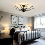 Vintage Luxe Black Chandelier - View 7
