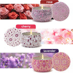 Scented Pink Candle - View 3