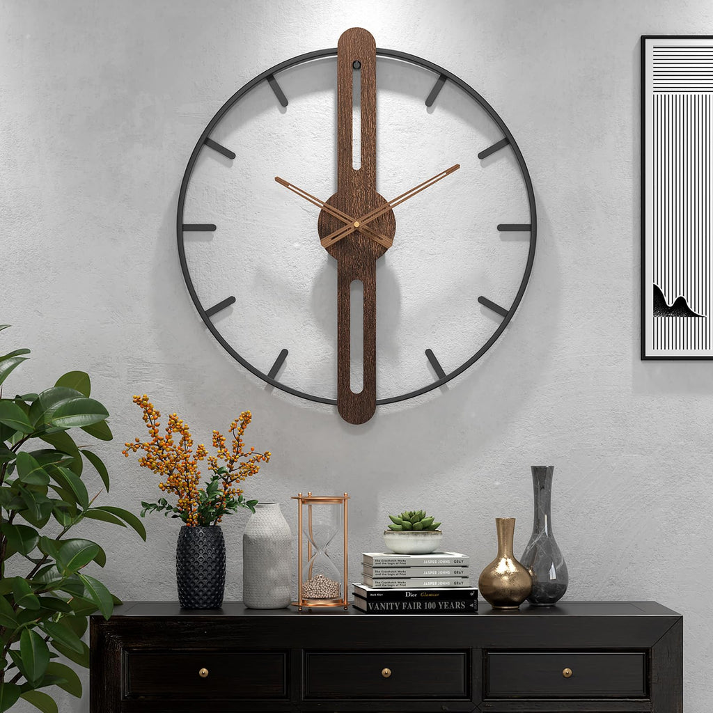 Modern Wood Wall Clock