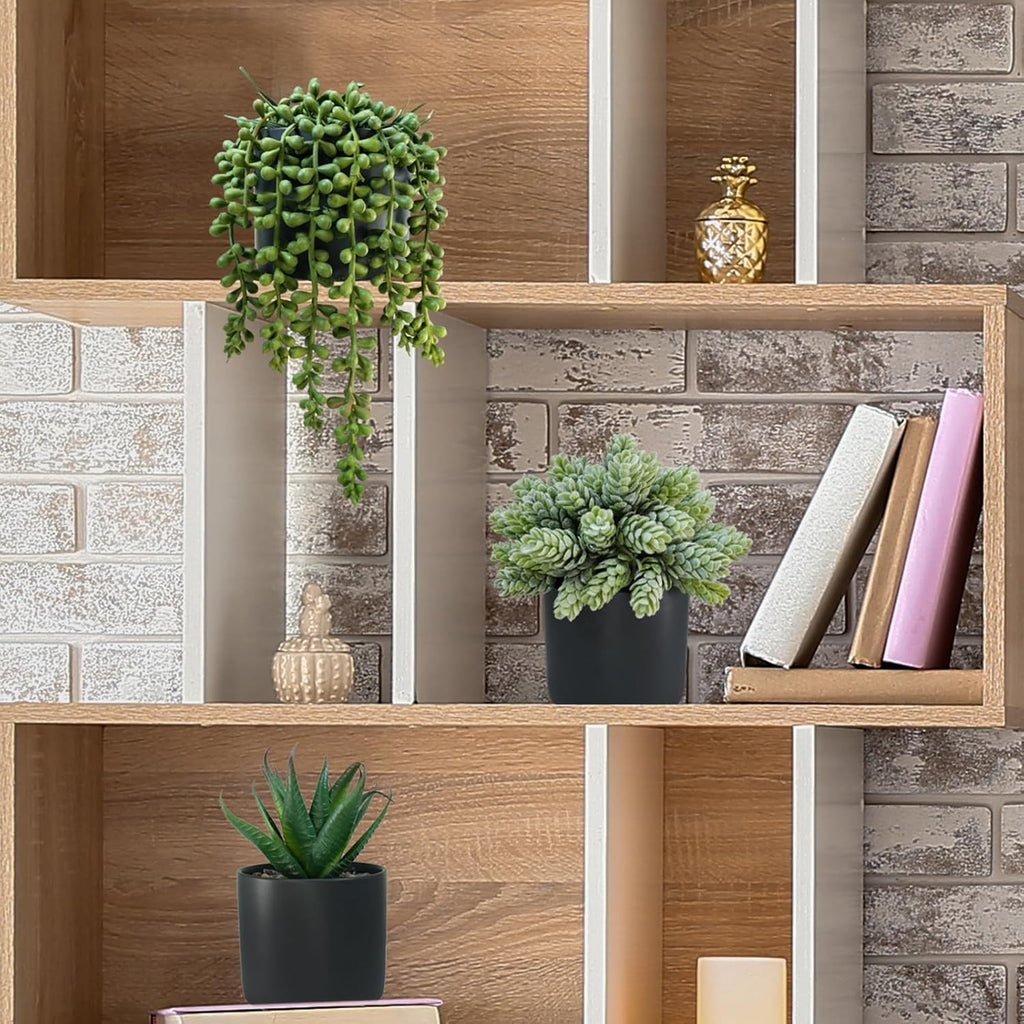 Black Artificial Plant — Set of 3 - View 5