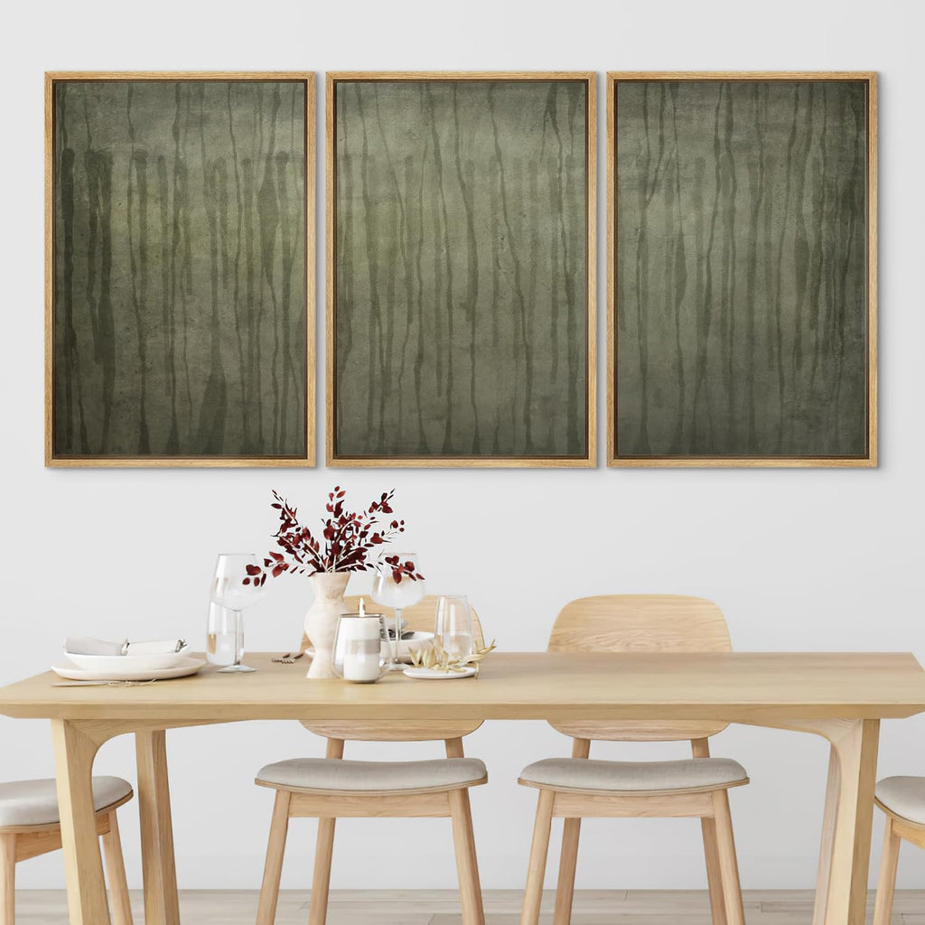 Framed Boho Fabric Wall Art — 16" - View 2