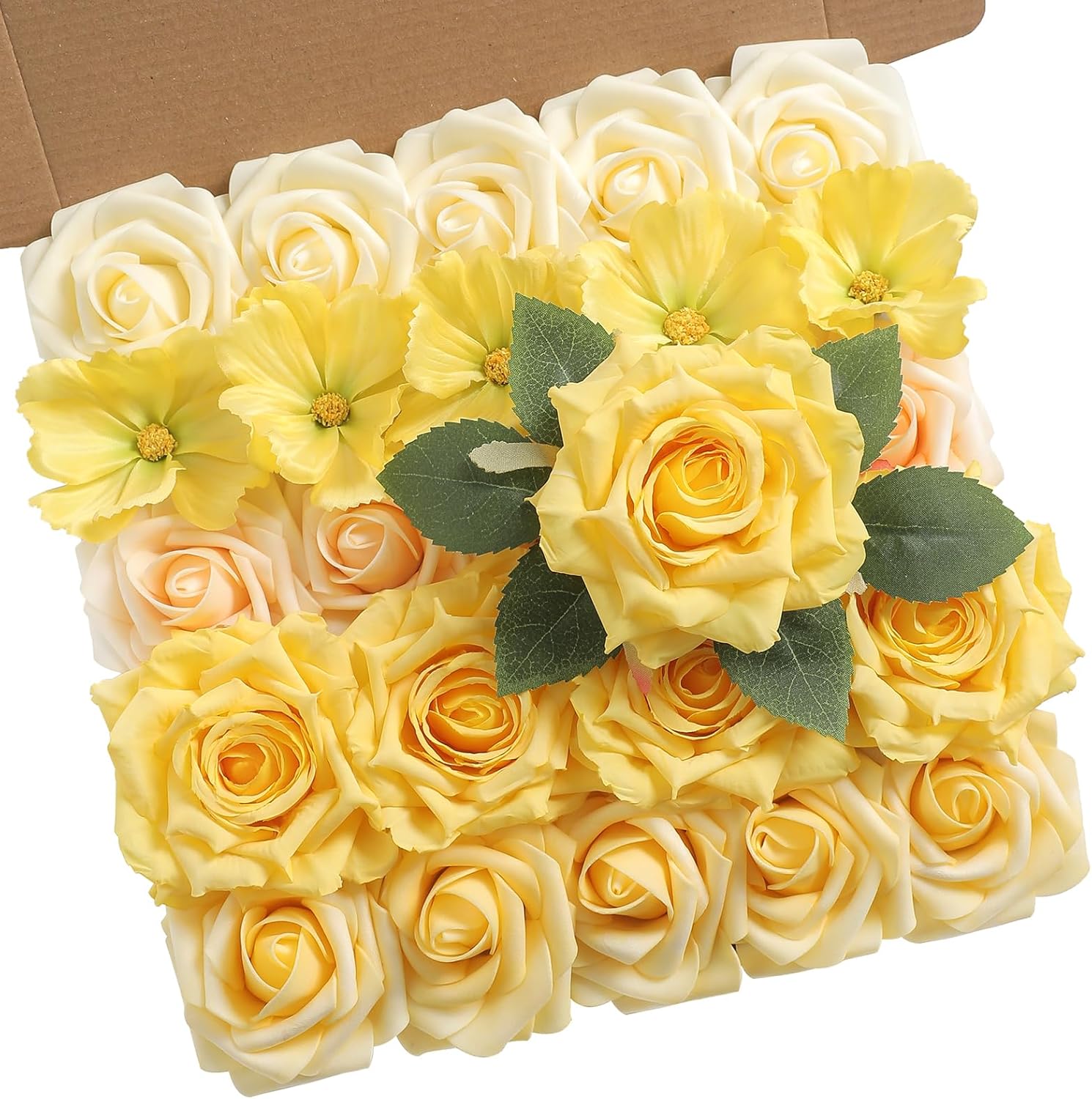 Blue Artificial Flowers — Exquisite Yellow