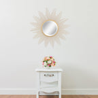 Round Luxe Metal Wall Mirror — 23" - View 6