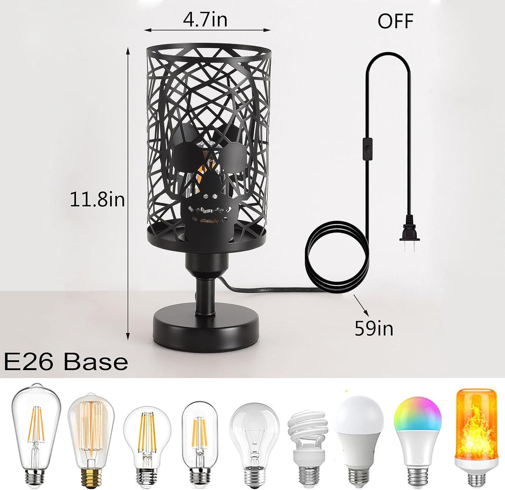 Round Metal Desk Lamp - View 3