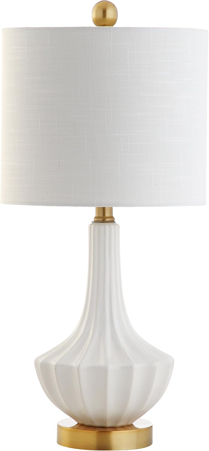Linen Luxe Black Nightstand Lamp — 21.5" - View 8