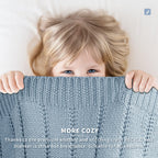 Knit Beige Throw Pillow — 50" - View 5