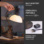 Cordless Gold Table Lamp - View 3