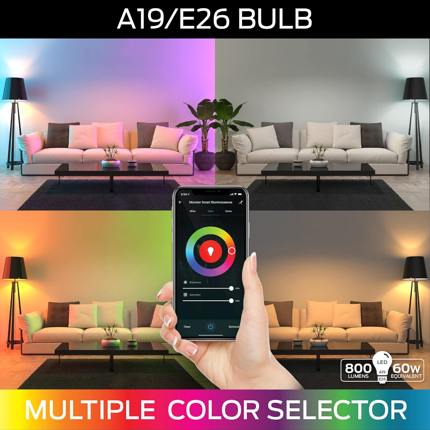 Metal Smart Bulb - View 2