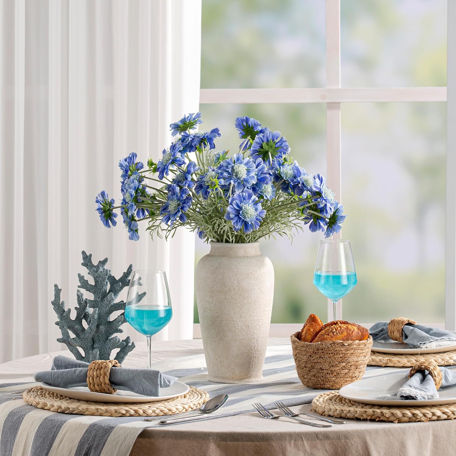 Farmhouse Brown Flower Vase — 11" - View 4