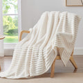Beige Throw Pillow — 50" — Cream