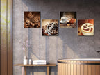 Modern Fabric Canvas Wall Art — 12" - View 3
