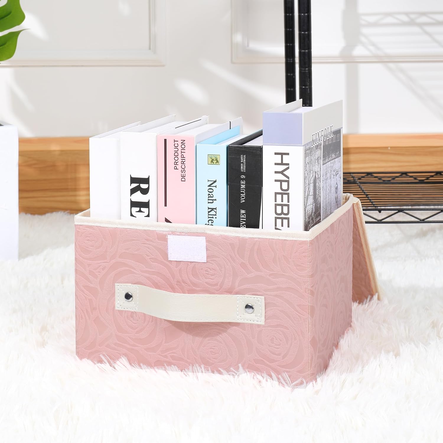 Pink Storage Bin — Set of 1 - View 7