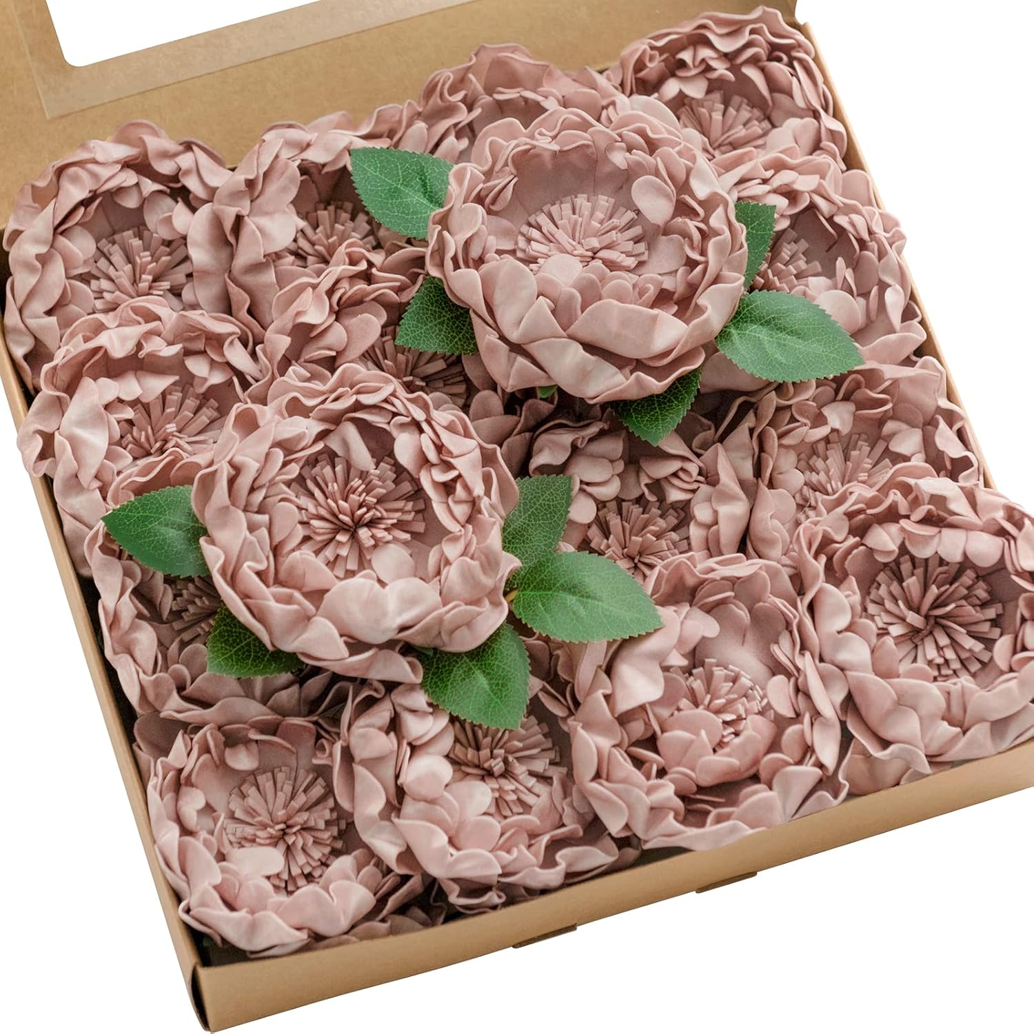 Beige Artificial Flowers — Pk-dusty Rose