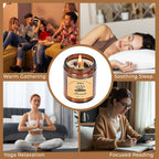 Luxe Purple Scented Candle - View 6
