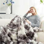 Beige Throw Pillow — 50" - View 5