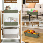 Beige Storage Bin - View 5