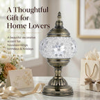 Boho Blue Desk Lamp - View 7