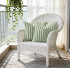 Modern Beige Throw Pillow Cover — 18" - View 5