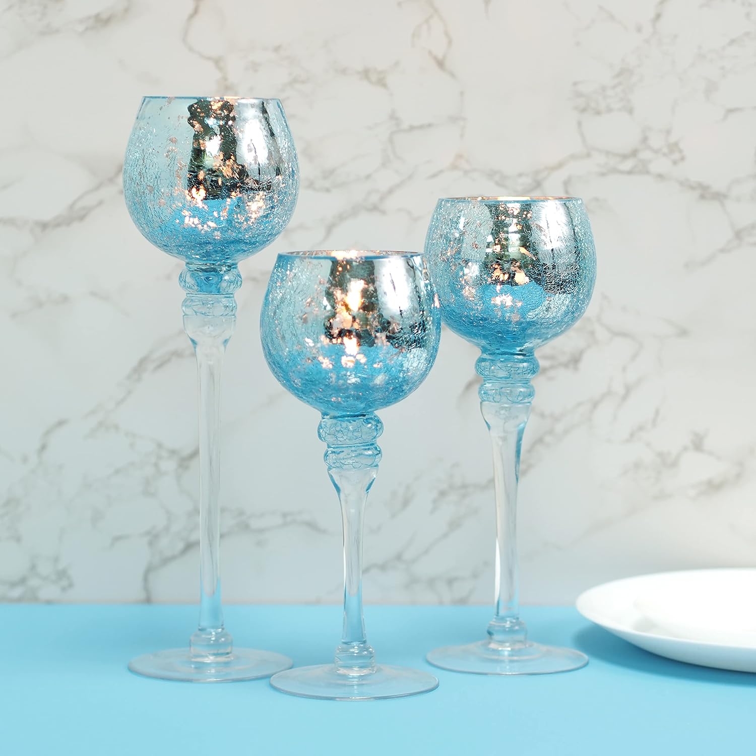 Blue Candle — 9" - View 2