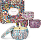 Soy Wax Metal Scented Candle - View 8