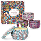 Soy Wax Metal Scented Candle