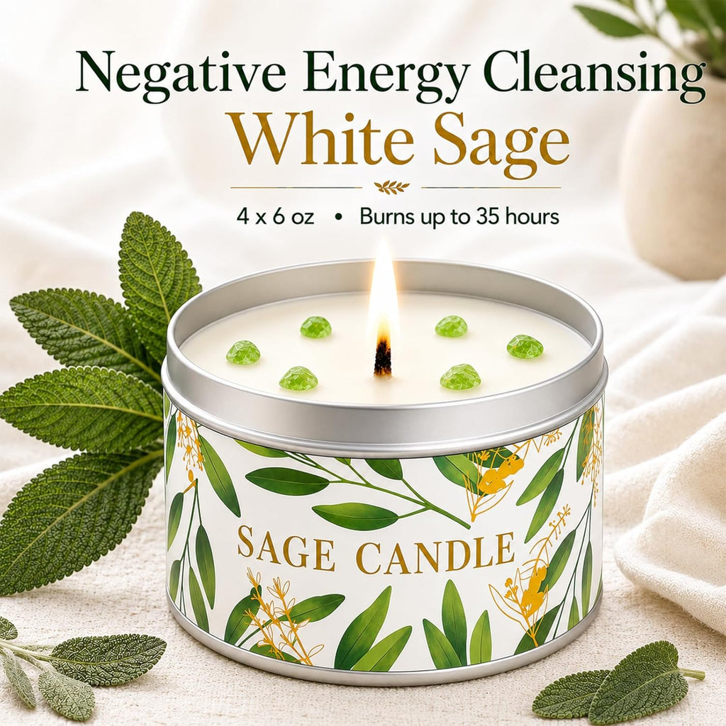 Soy Wax Luxe Glass Candle - View 3