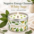Soy Wax Luxe Glass Candle - View 3