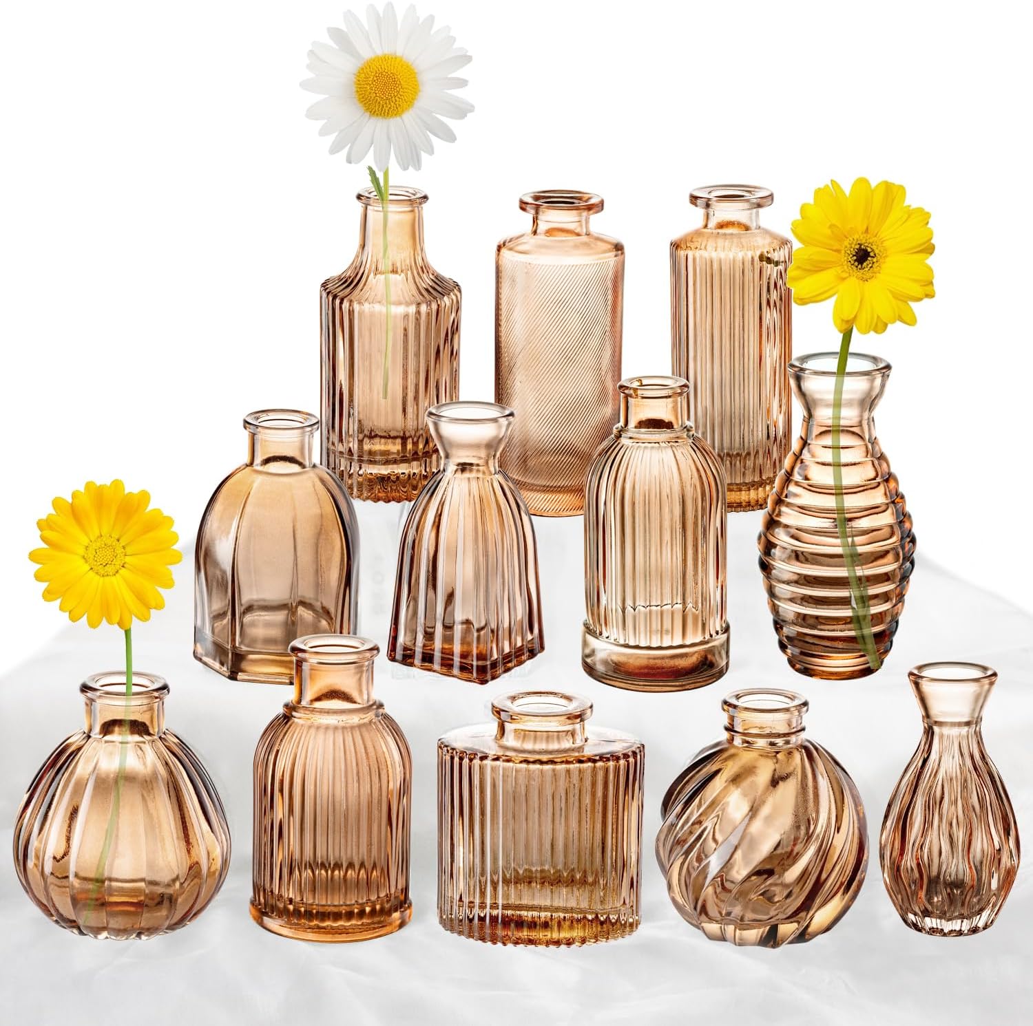 Vintage Farmhouse Black Flower Vase — Amber