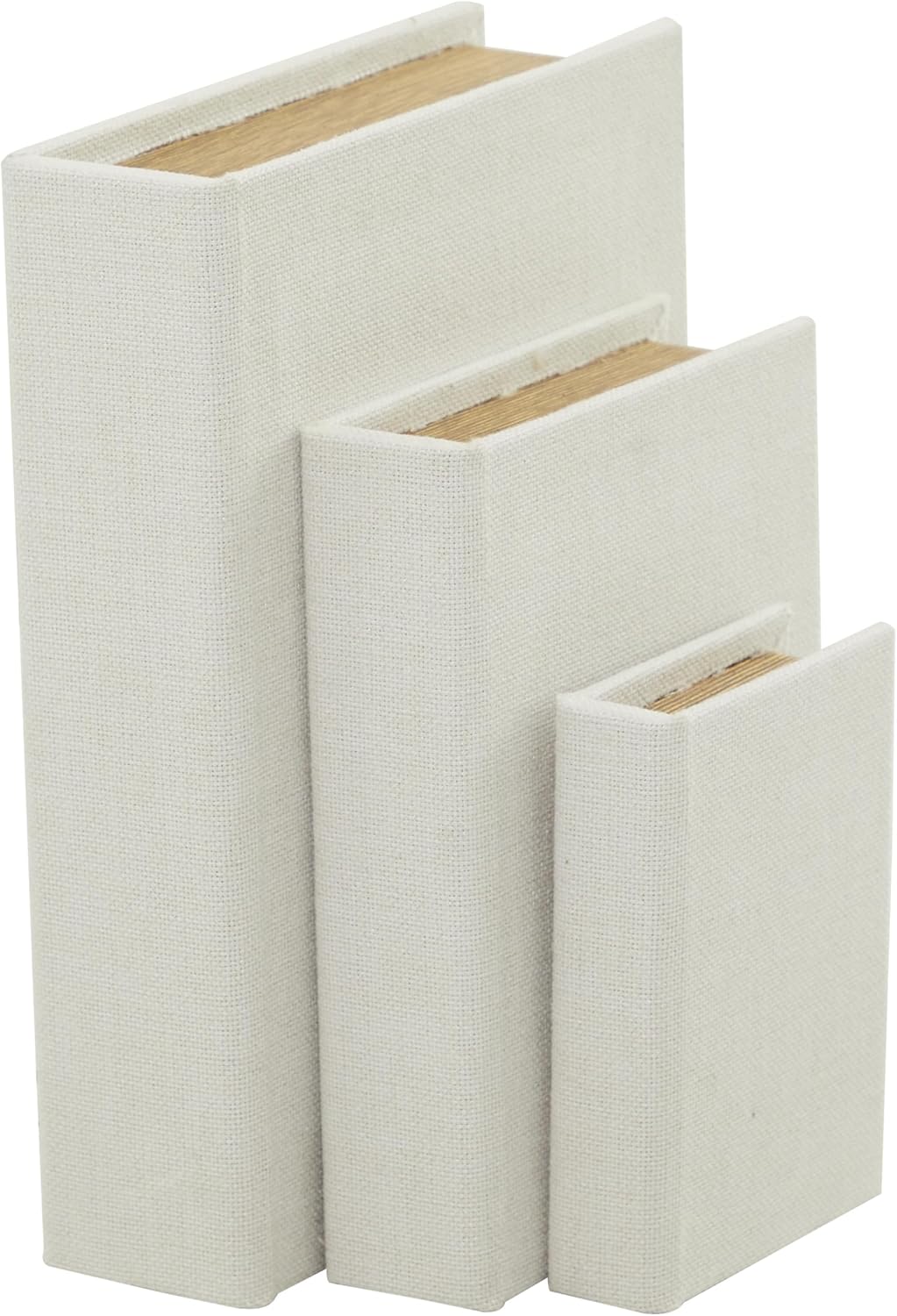 Linen Brown Home Decor — 12" — White