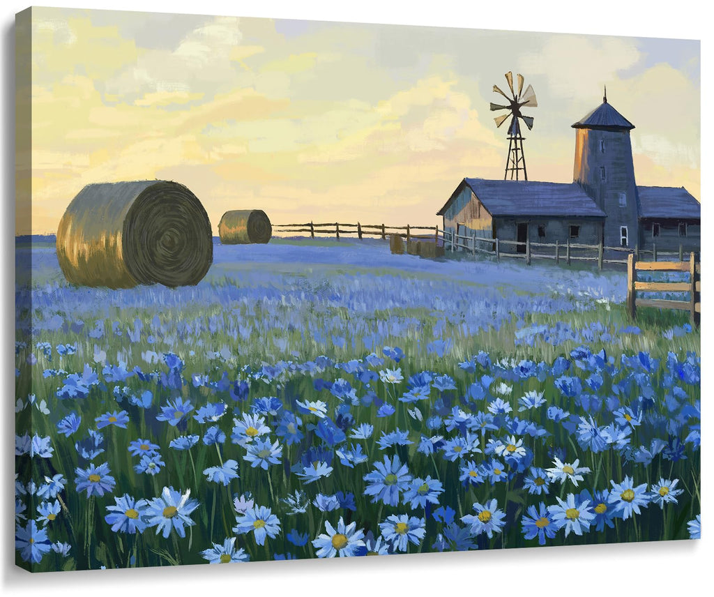 Farmhouse Green Wall Art — 16"