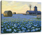 Farmhouse Green Wall Art — 16"