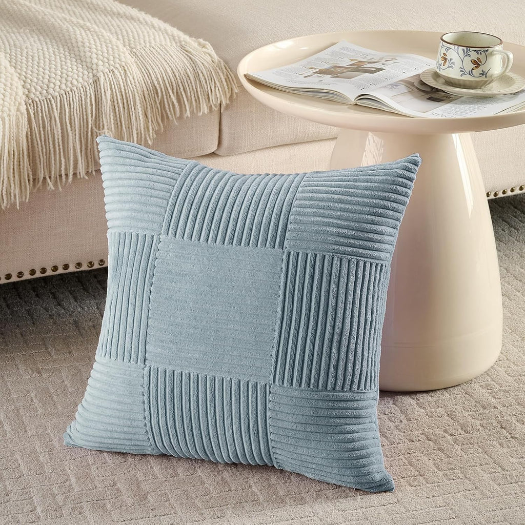 Boho Beige Throw Pillow Cover — 2-Light - View 2