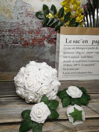 Black Artificial Flowers - View 3