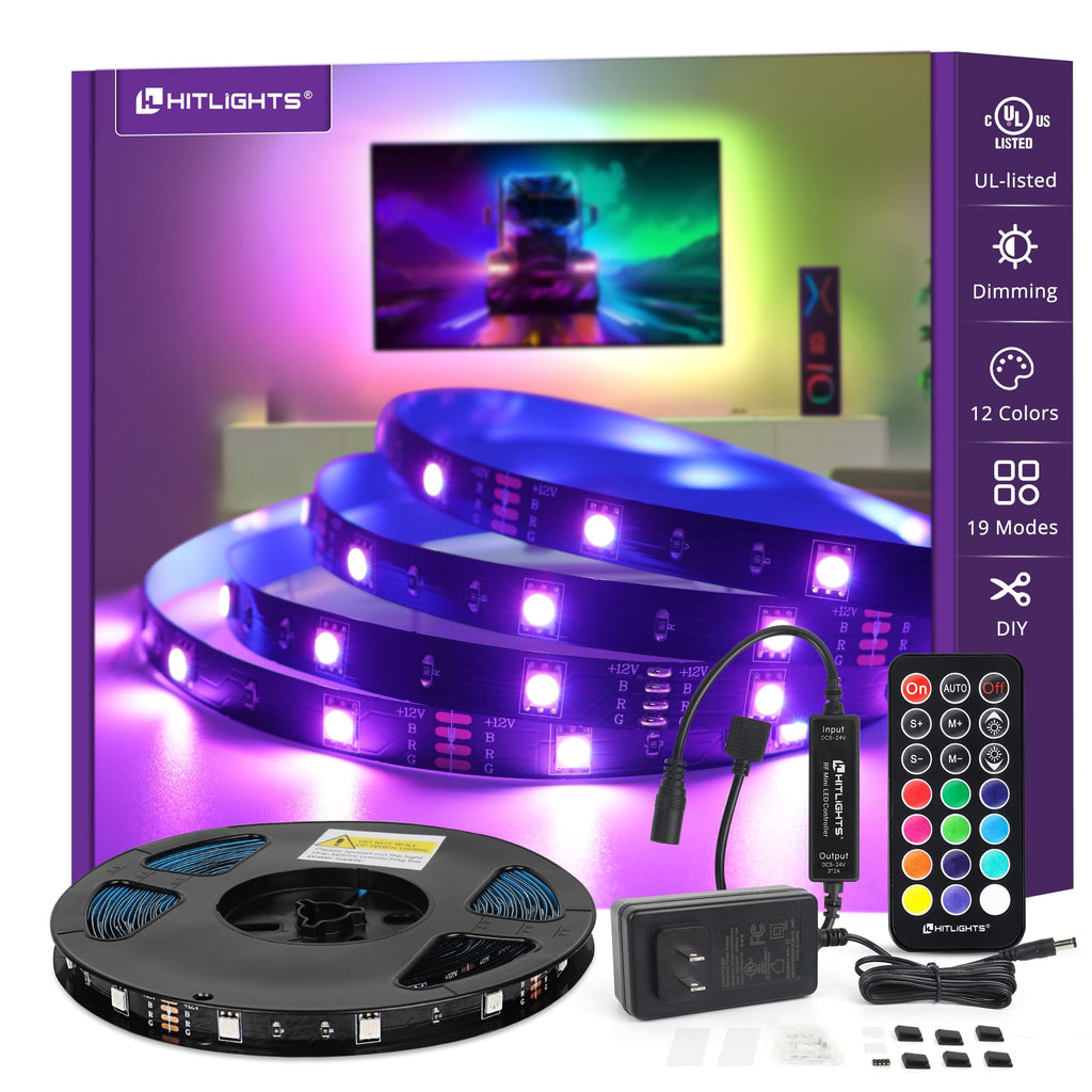 Color Changing Metal LED Strip Lights