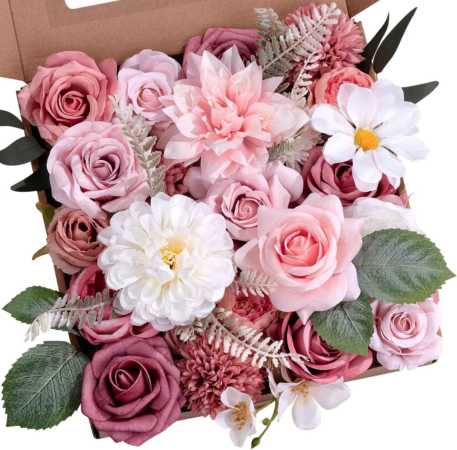 Blue Artificial Flowers — Antique Pink