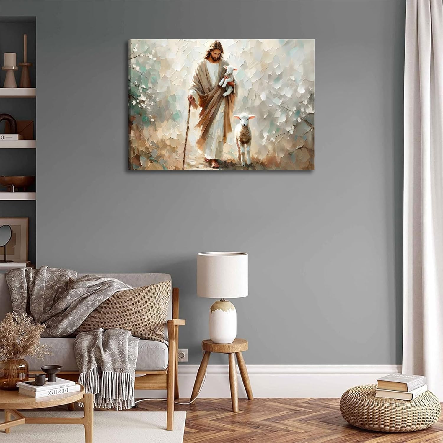 Fabric Canvas Wall Art — 12x16 - View 4