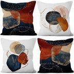 Boho Fabric Throw Pillow Cover — 18"