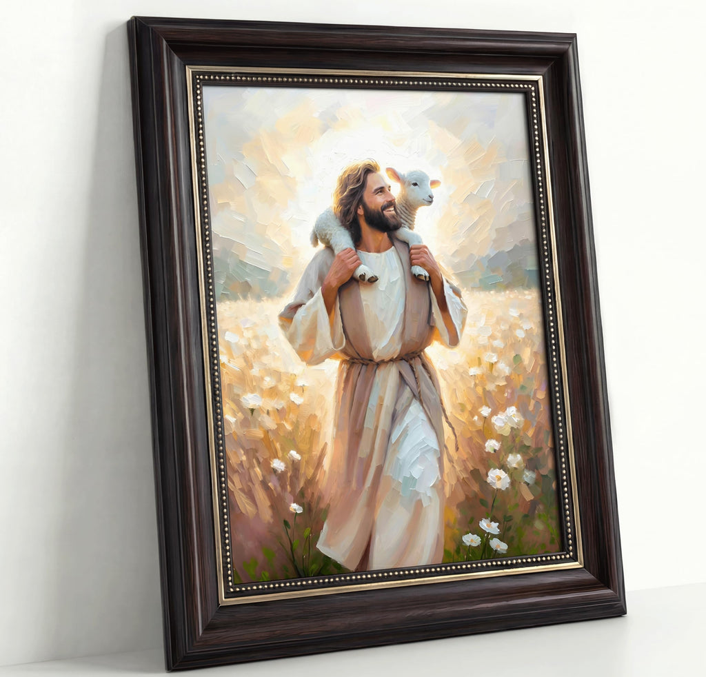 Framed Metal Canvas Wall Art — 24"