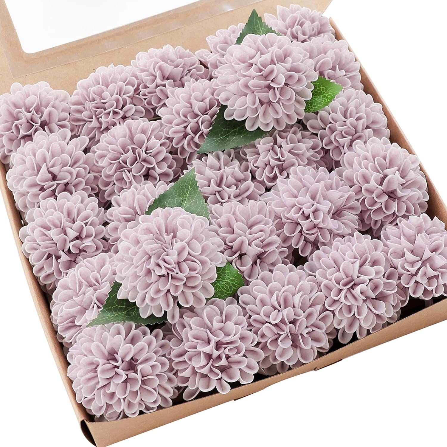 Beige Artificial Plant — Pale Lavender