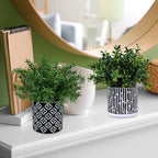 Modern Wood Artificial Plant - View 7
