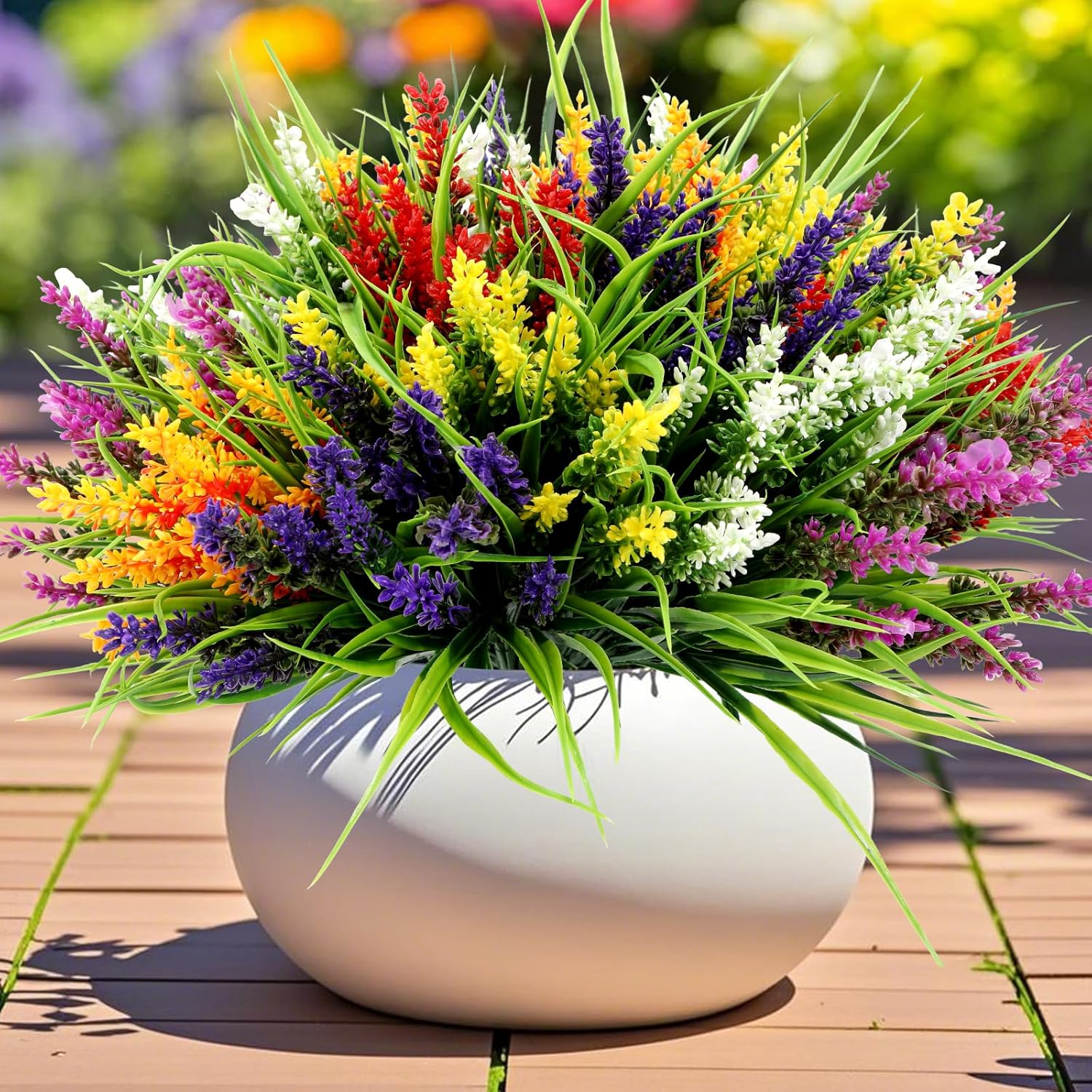 Orange Artificial Plant — Mix 6 Colors