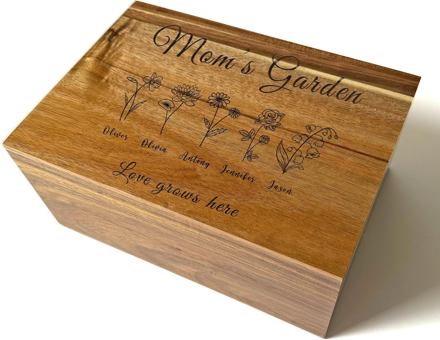 Personalized Farmhouse Wood Home Decor — 11x8 — Large-1