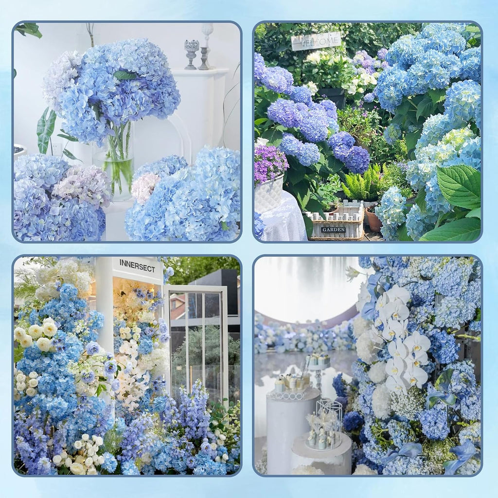 Blue Artificial Flowers — 21" - View 6
