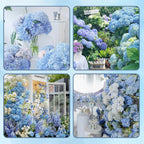 Blue Artificial Flowers — 21" - View 6